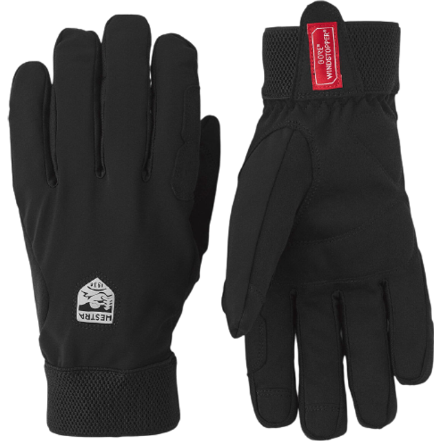 Billede af Hestra Windstopper Tracker 5-Finger - Black
